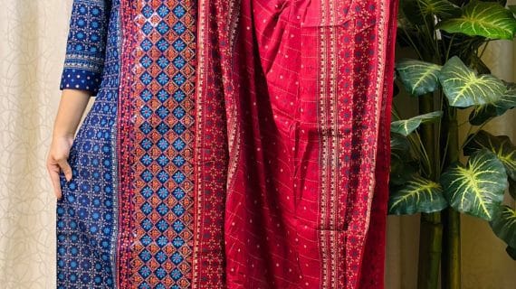 Premium Arong Boutique Readymade Cotton three piece (30)