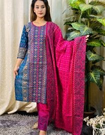 Premium Arong Boutique Readymade Cotton three piece (32)