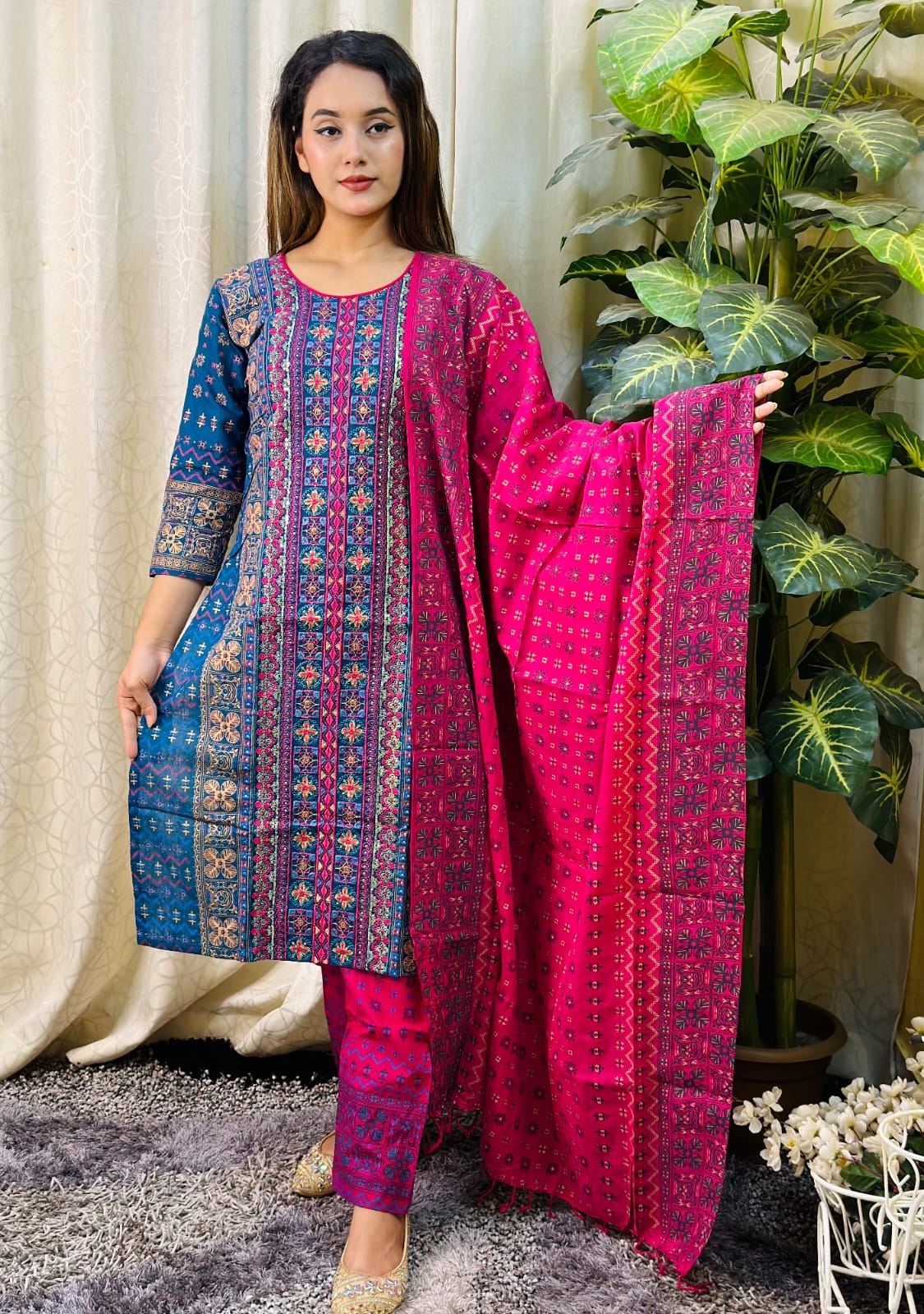Premium Arong Boutique Readymade Cotton three piece (32)