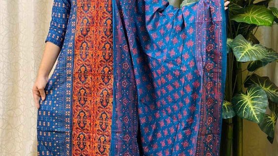Premium Arong Boutique Readymade Cotton three piece