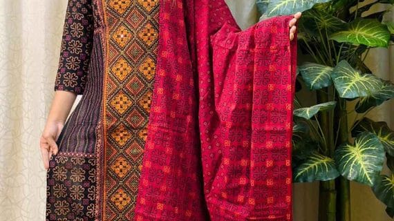 Premium Arong Boutique Readymade Cotton three piece (5)